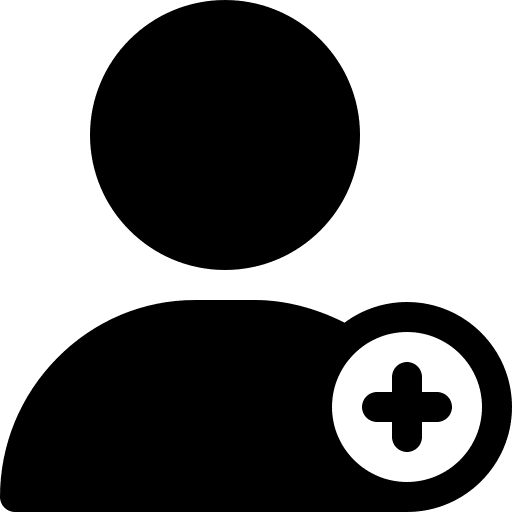 Add user contact person add user add friend icon