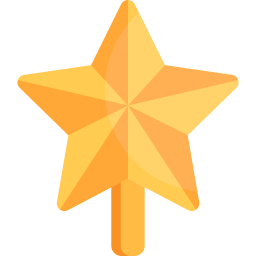 Star rate shine shapes and symbols icon