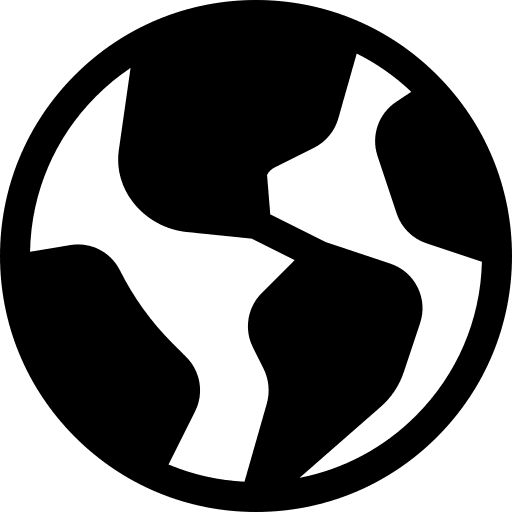 Earth globe earth globe leaves plant icon