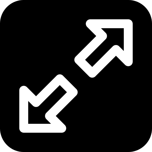 Full screen multimedia option orientation ui icon