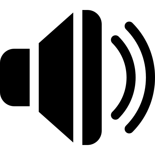 Speaker volume speaker sound icon