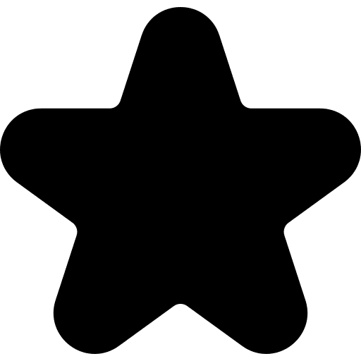 Star ui favourite signs icon