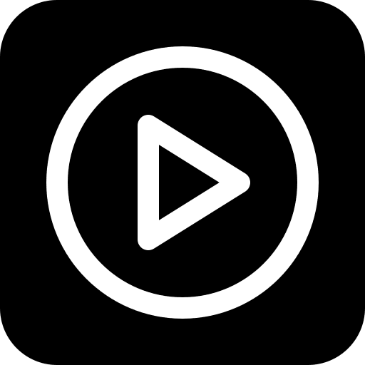 Video player music and multimedia interface video player icon