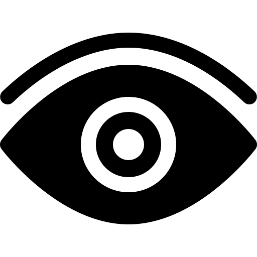 Visualization view vision gestures icon