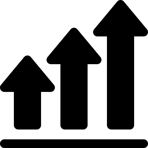 Bar chart stats bar chart business icon