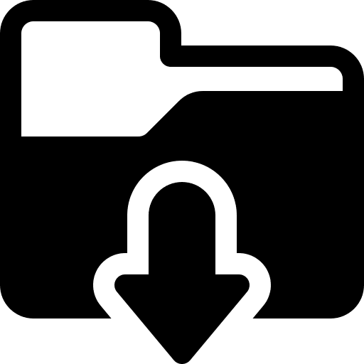 Folder interface folder file storage icon