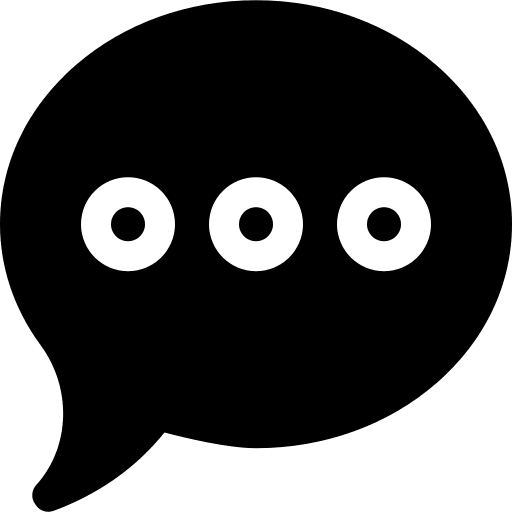 Chat speech bubble communication multimedia icon