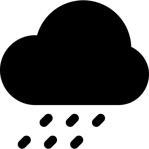 Rain rain rainy weather icon