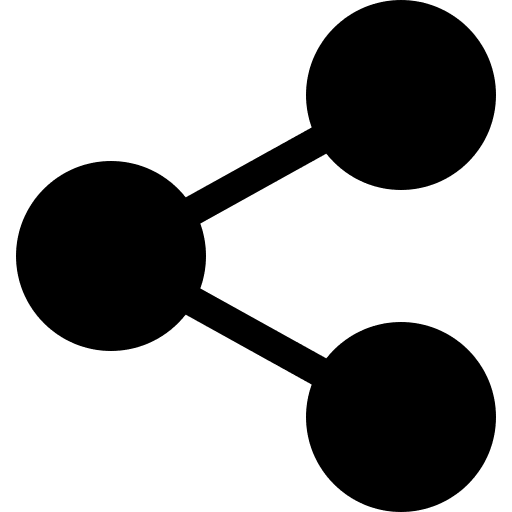 Share shapes interface share icon