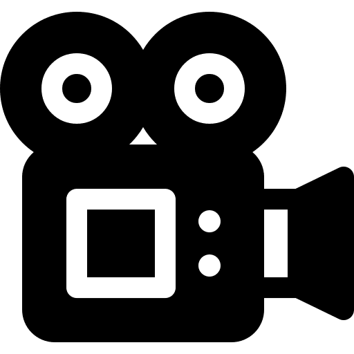 Video camera electronics video camera movie icon