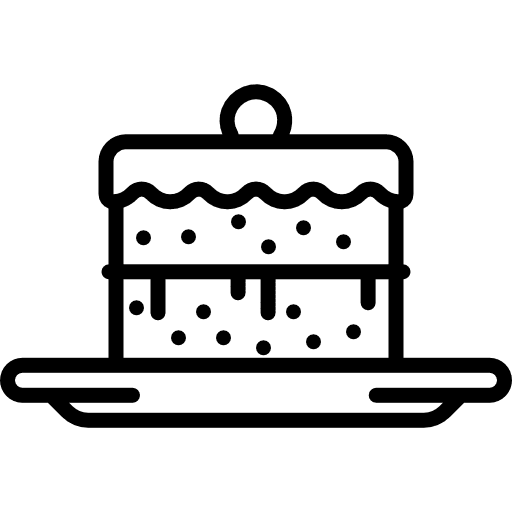 Piece of cake bakery piece of cake food and restaurant icon