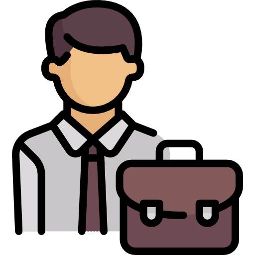 Employee employee professions and jobs worker icon