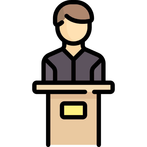 Speech speech man micro icon