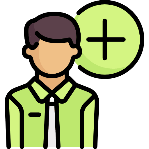 Add user add friend add user people icon