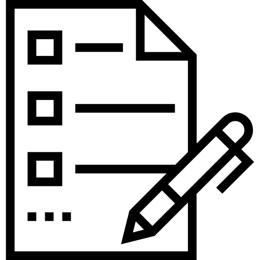 List tick files and folders checking icon