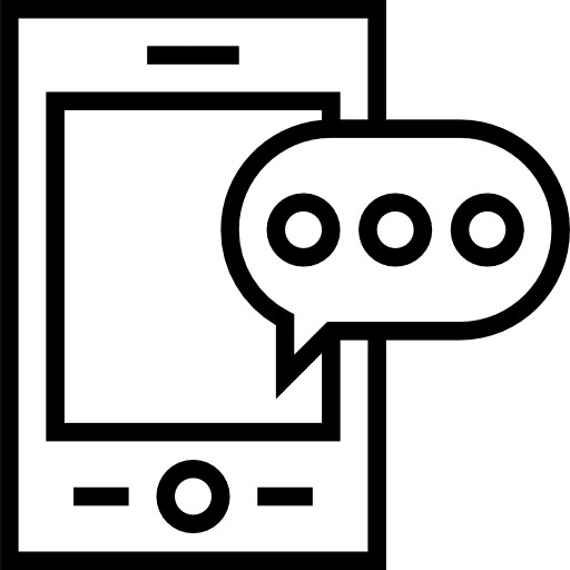 Smartphone technology mobile phone touch screen icon