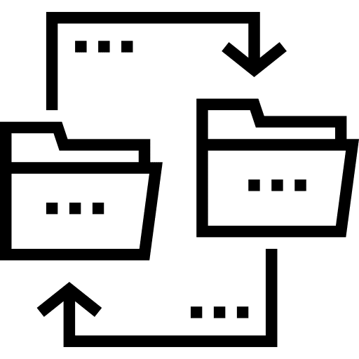 Folder files and folders file storage data storage icon