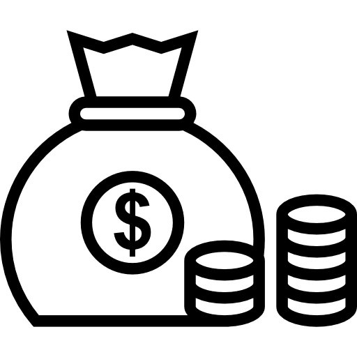 Money bag business business and finance currency icon