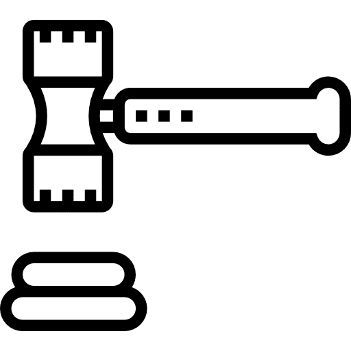 Auction justice verdict auction icon