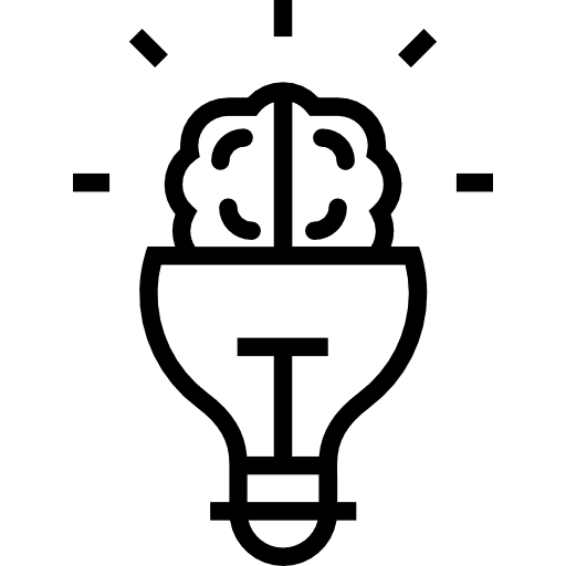 Idea business think brainstorm icon