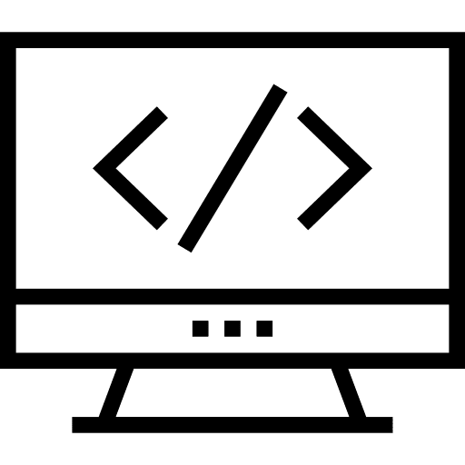 Monitor technology monitor screen icon