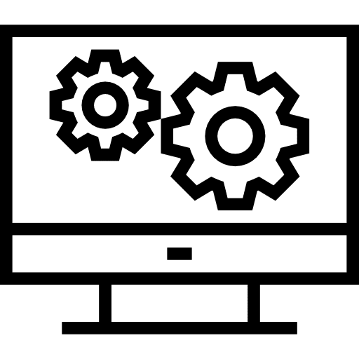 Monitor technology television monitor icon