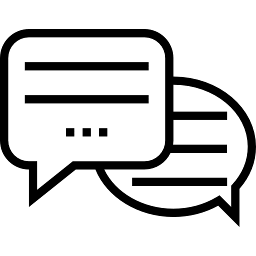 Chat communications conversation chat icon