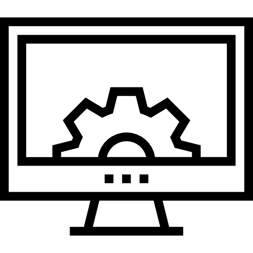 Monitor monitor technology settings icon