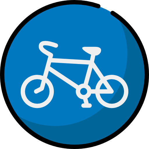Bicycle traffic traffic sign signaling icon