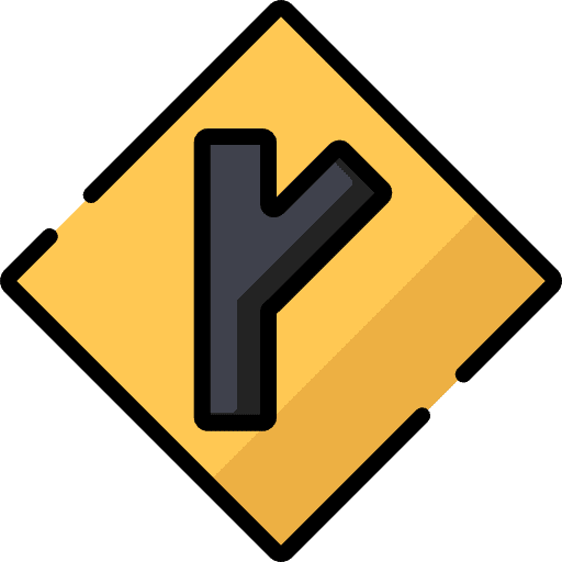 Intersection traffic sign intersection signs icon