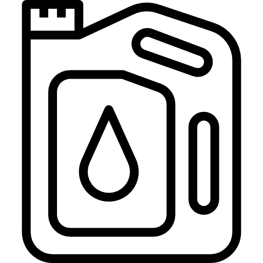 Gasoline recycling chemical gasoline icon