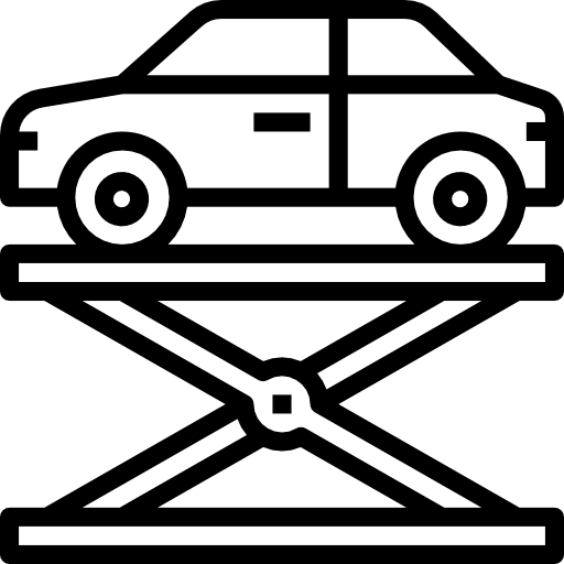 Lift jack transportation transport icon