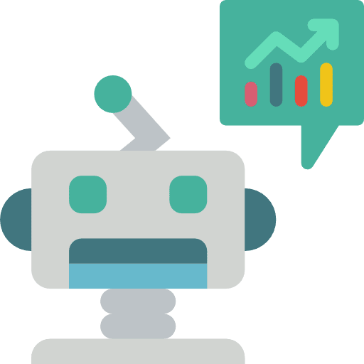 Prediction industry graphic droid icon