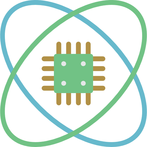 Science science electronics atomic icon