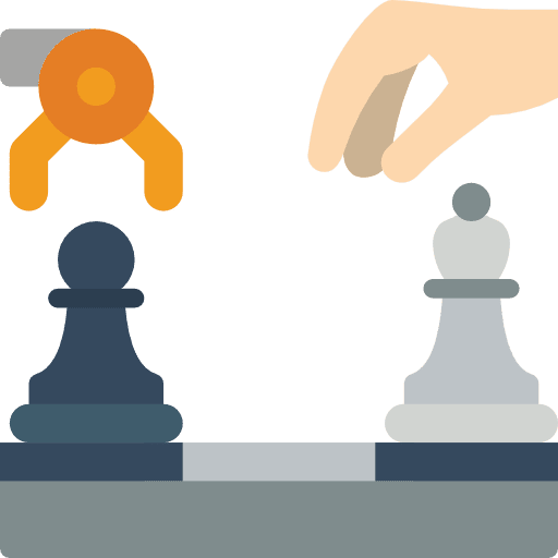 Chess electronics virus chess icon