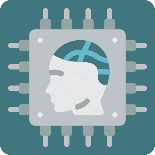Chip processor chip electronic icon