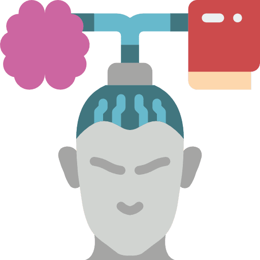 Android electronics cyborg science icon