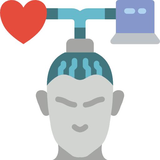 Android automaton industry futurist icon