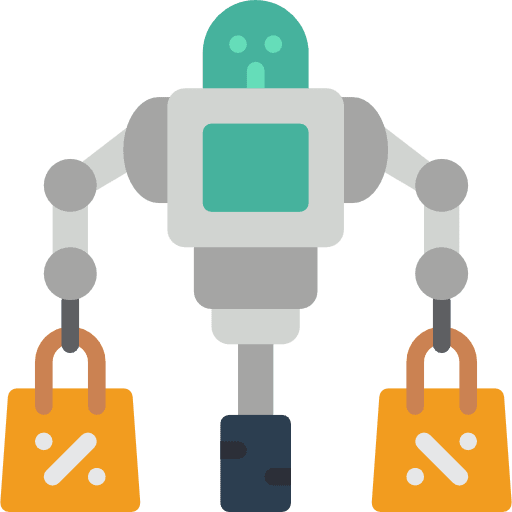 Shop assistant user avatar profile android icon