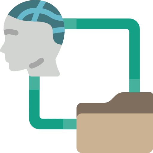 Transfer electronics archive document icon