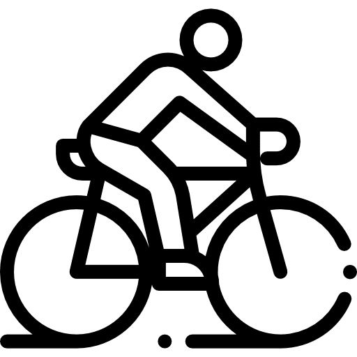 Bicycle sport cycle ride a bike icon