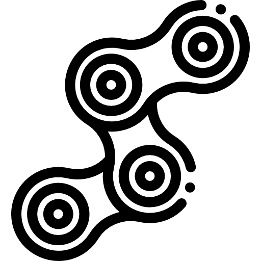 Chain bicycle chain bike icon