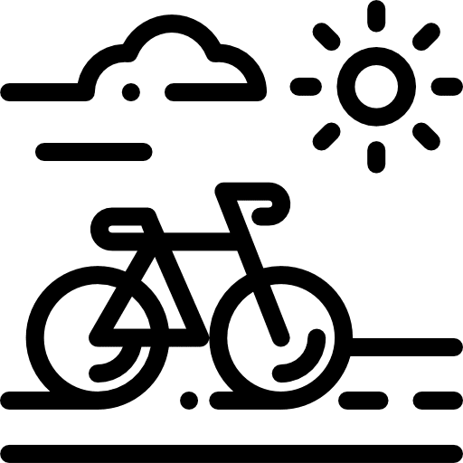 Bicycle sports and competition sports sport icon