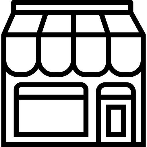 Shop commerce shop business icon