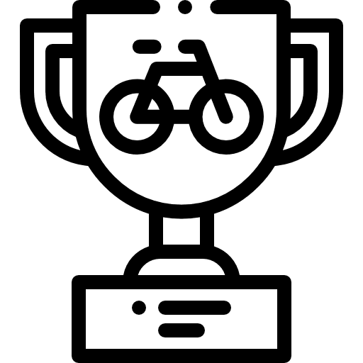 Trophy award cup winner icon