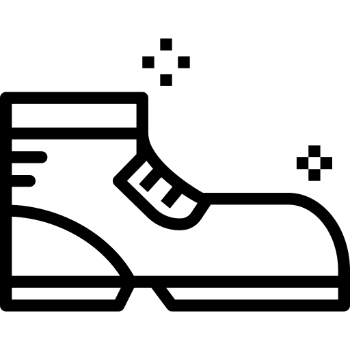 Footwear sports and competition boot boots icon