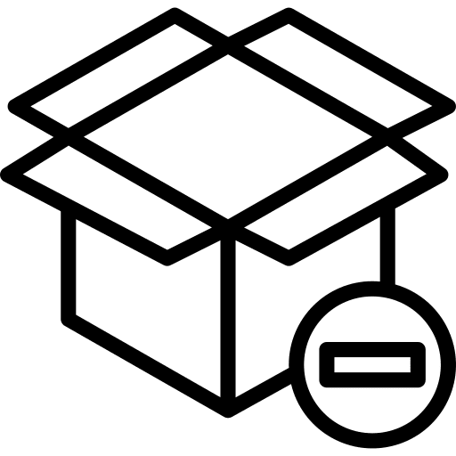 Package packaging box cardboard icon