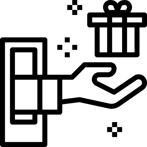 Gift birthday present surprise icon