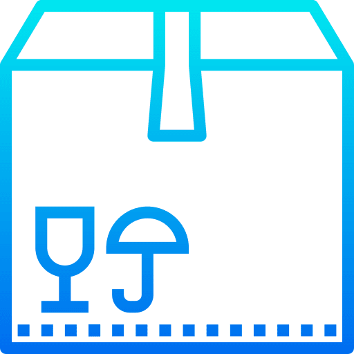 Package packaging box cargo icon
