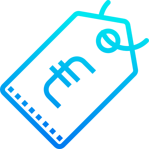 Price price tag commerce shopping icon